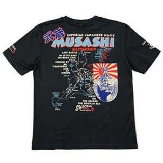 テッドマン(TEDMAN)の粋狂/戦艦武蔵/Tｼｬﾂ/ﾈｲﾋﾞｰ/SYT-198/ｴﾌ商会(Tシャツ/カットソー(半袖/袖なし))