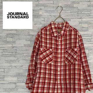 ジャーナルスタンダード(JOURNAL STANDARD)のジャーナルスタンダード　メンズM チェック七分丈シャツ(シャツ)