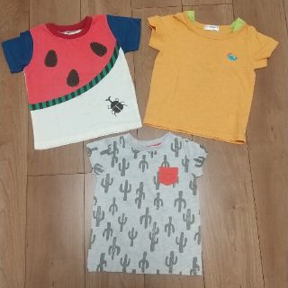 男の子 半袖 Tシャツ 95 3枚セット(Tシャツ/カットソー)