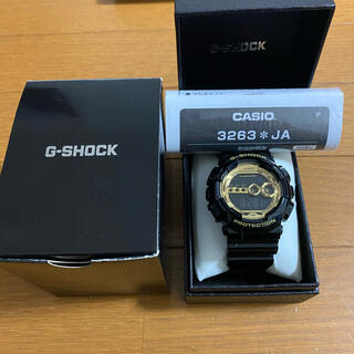 ジーショック(G-SHOCK)のCASIO G-SHOCK  Gショック　3263 JA 腕時計　黒金(腕時計(デジタル))