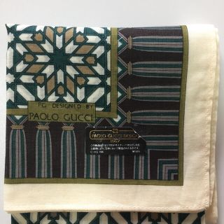 グッチ(GUCCI)のPAOLO GUCCI メンズハンカチ(ハンカチ/ポケットチーフ)