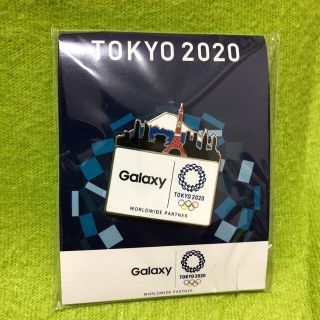 ギャラクシー(Galaxy)の東京オリンピックバッジ　富士山　東京タワーgalaxy (ノベルティグッズ)