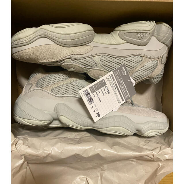 新品 adidas Yeezy 500 salt 28 EE7287