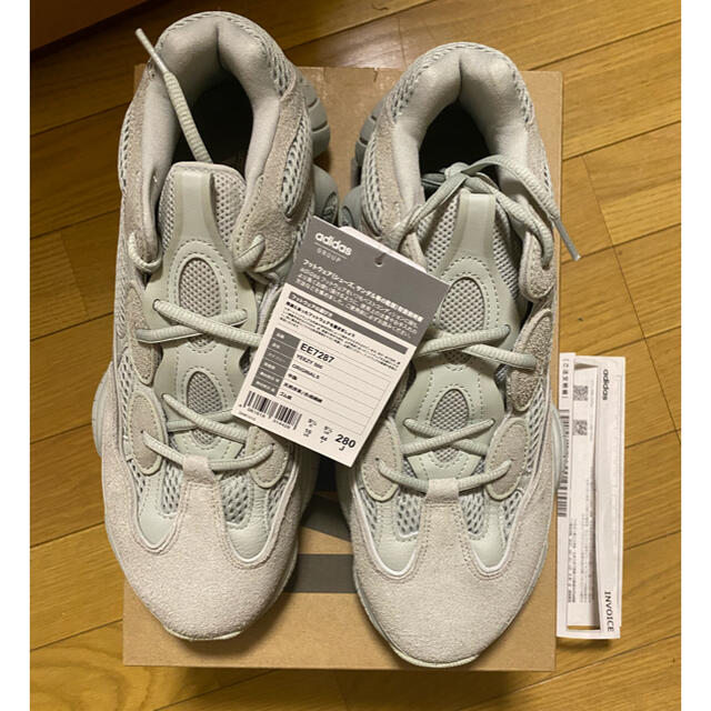 adidas(アディダス)の新品 adidas Yeezy 500 salt 28 EE7287 メンズの靴/シューズ(スニーカー)の商品写真