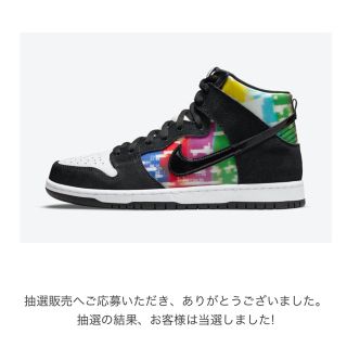 ナイキ(NIKE)のナイキ SB ダンク HIGH プロ Test Pattern (スニーカー)