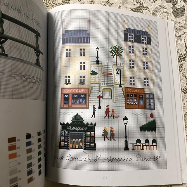 洋書 RUES DE PARIS AU POINT DE CROIX の通販 by Artistry｜ラクマ