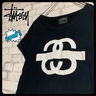 ステューシー(STUSSY)の【レア】STUSSY ステューシー/フレンチスリーブTシャツ 鹿の子素材(Tシャツ(半袖/袖なし))