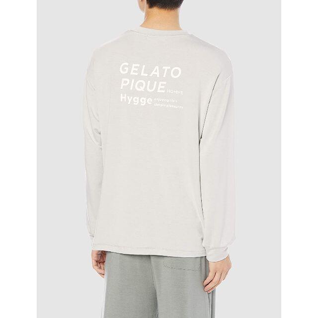 gelato pique(ジェラートピケ)の[ジェラート ピケ] 【HOMME】リサイクルレーヨンロゴプルオーバー  メンズのトップス(Tシャツ/カットソー(七分/長袖))の商品写真