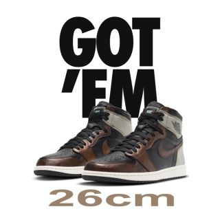 ナイキ(NIKE)のNIKE AIR JORDAN 1 "RUST SHADOW"【26cm】(スニーカー)