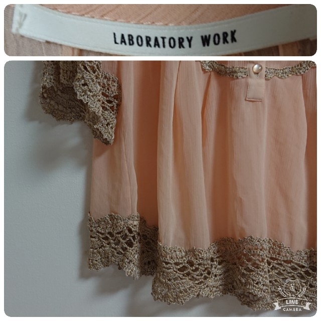 LABORATORY WORK(ラボラトリーワーク)のLaboratory work シフォンブラウス レディースのトップス(シャツ/ブラウス(長袖/七分))の商品写真