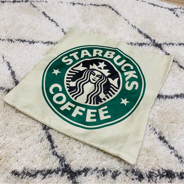 スターバックス クッションカバー Starbucks インテリア/住まい/日用品のインテリア小物(クッションカバー)の商品写真