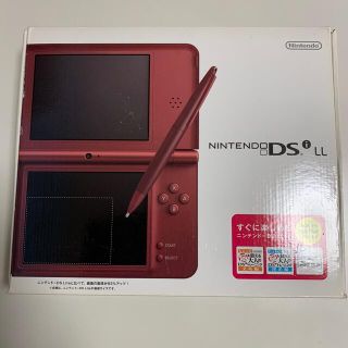 ニンテンドーDS(ニンテンドーDS)のNintendo ニンテンドー DSi  LL ワインレッドの元箱(その他)