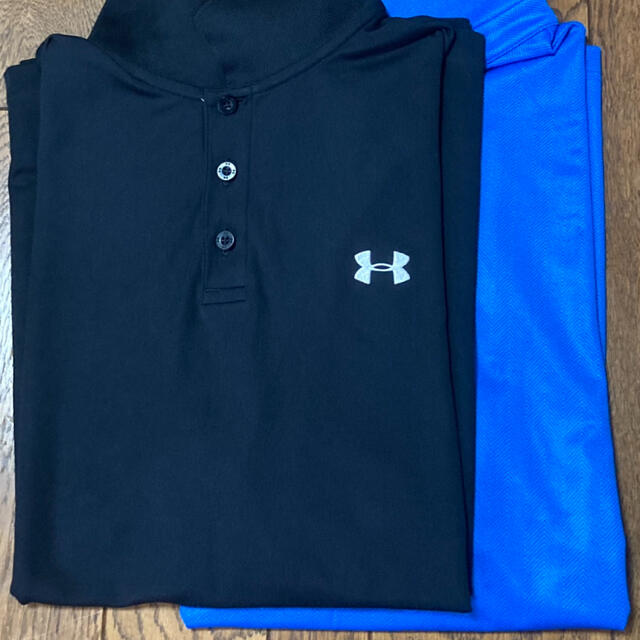 UNDER ARMOUR(アンダーアーマー)の大きめサイズ　ポロシャツ2枚セット スポーツ/アウトドアのゴルフ(ウエア)の商品写真