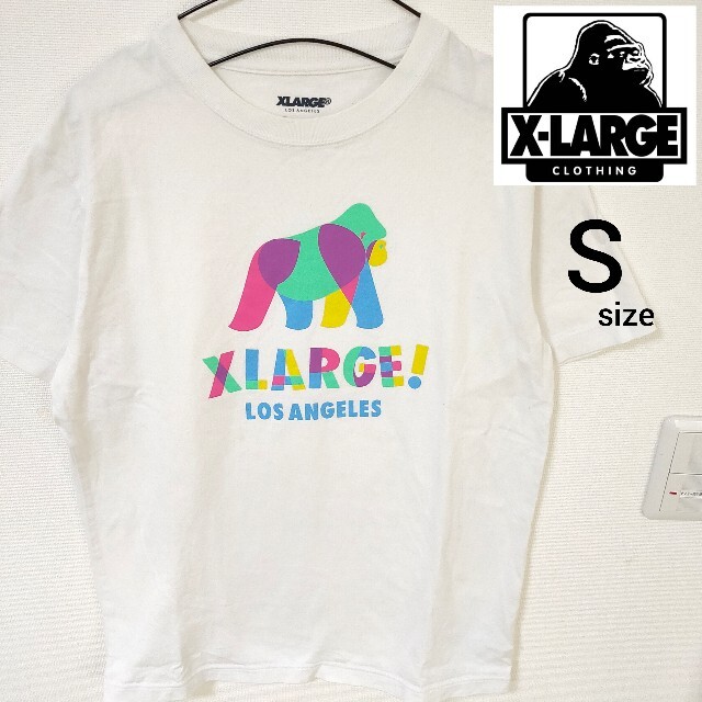 XLARGE(エクストララージ)の美品 エクストララージ 半袖Tシャツ カットソー メンズ S オーバーサイズ メンズのトップス(Tシャツ/カットソー(半袖/袖なし))の商品写真