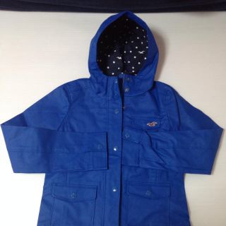 ホリスター(Hollister)のHollister★パーカーblue(ライダースジャケット)