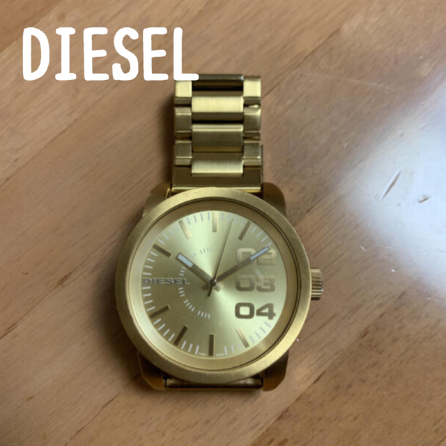 DIESEL(ディーゼル)のDIESEL 腕時計 ゴールド メンズの時計(腕時計(アナログ))の商品写真