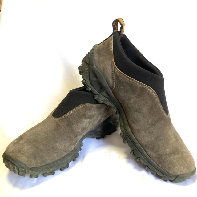 MERRELL(メレル)の【美品】MERRELL メレル　モックシューズ　スリッポン　25.5 ベージュ メンズの靴/シューズ(スニーカー)の商品写真