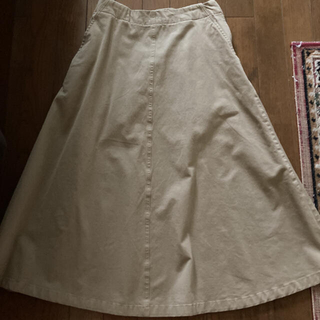 ムジルシリョウヒン(MUJI (無印良品))のロングフレアスカート(ロングスカート)