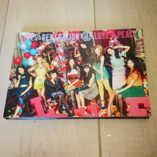 ショウジョジダイ(少女時代)の少女時代 DVD GIRLS GENERATION LOVE&PEACE (K-POP/アジア)