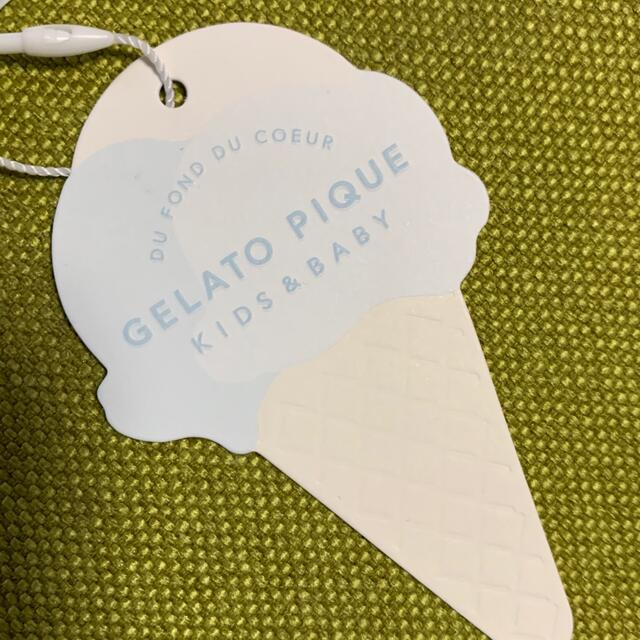 gelato pique(ジェラートピケ)のジェラートピケ　食事用エプロン　未使用 キッズ/ベビー/マタニティの授乳/お食事用品(お食事エプロン)の商品写真