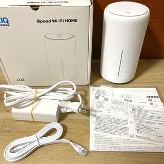 ファーウェイ(HUAWEI)のSpeed Wi-Fi Home L02  WiMAX2 UQルーター(PC周辺機器)