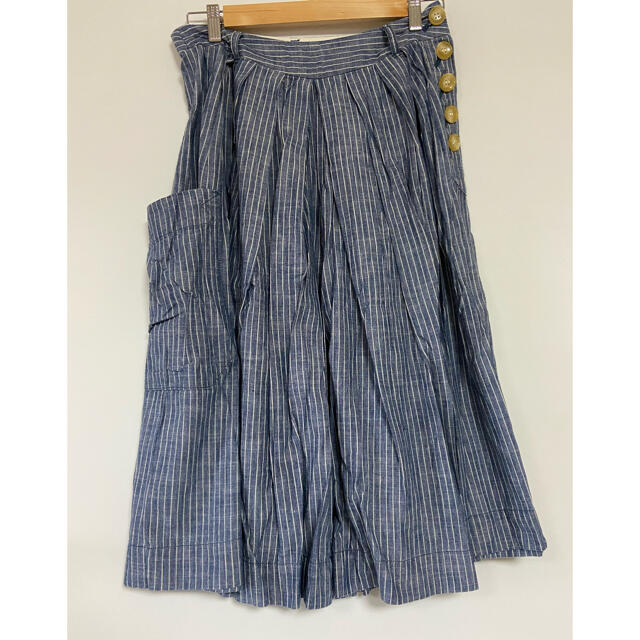 pas de calais(パドカレ)のパドカレ　スカート風ワイドパンツ　38 レディースのスカート(ひざ丈スカート)の商品写真