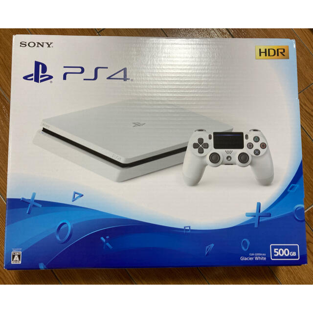 PS4 本体 グレイシャー・ホワイト 500GB CUH-2200A B02 - 家庭用ゲーム ...
