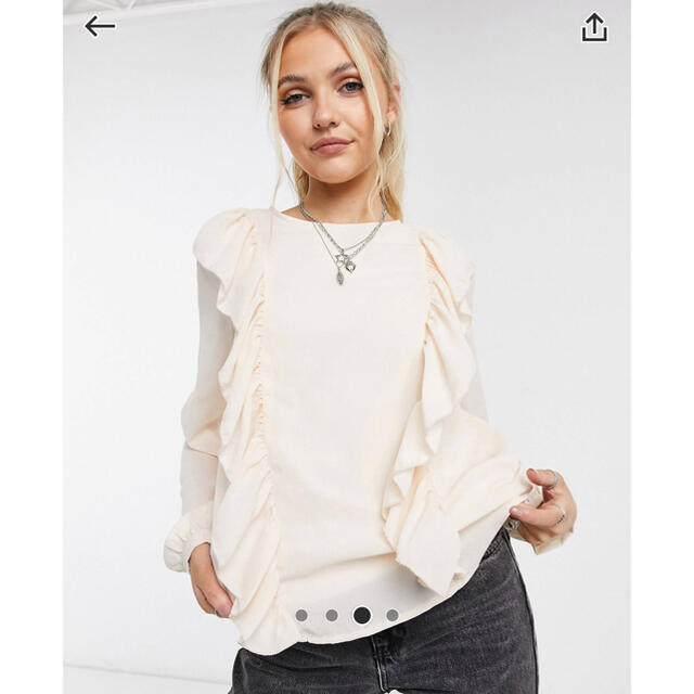 asos(エイソス)のブラウス レディースのトップス(シャツ/ブラウス(長袖/七分))の商品写真