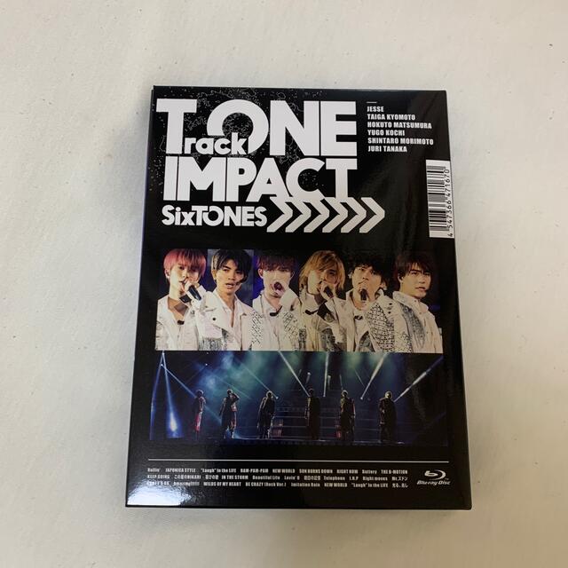 SixTONES Trackone impact dvd 初回盤