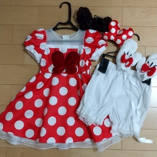 ディズニー(Disney)のミニーマウス ドレス 110 ビビディバビディブティック(ドレス/フォーマル)