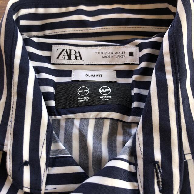 ZARA(ザラ)のストライプ柄シャツ メンズのトップス(シャツ)の商品写真
