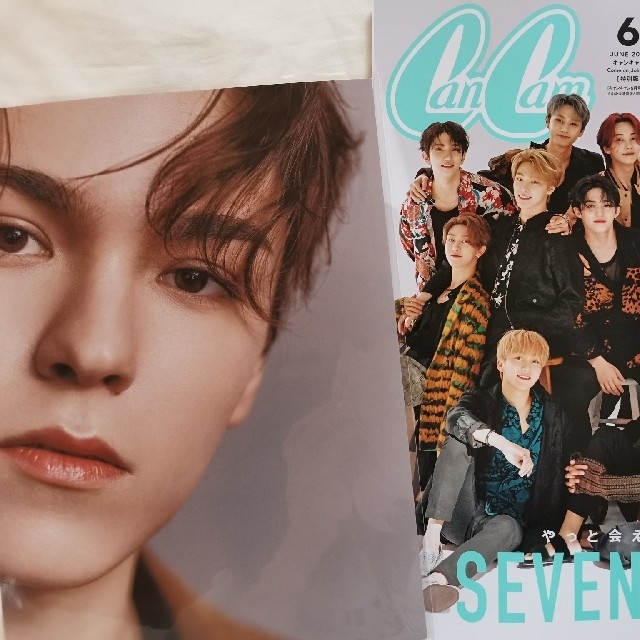 SEVENTEEN(セブンティーン)のSEVENTEEN バーノン Cancam フォトカード 雑誌込み エンタメ/ホビーのCD(K-POP/アジア)の商品写真