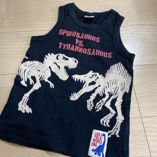 エフオーキッズ(F.O.KIDS)のブリーズ 人気の恐竜 タンクトップTシャツ 130(Tシャツ/カットソー)