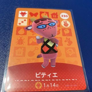 ニンテンドウ(任天堂)のamiiboカード　ピティエ(カード)