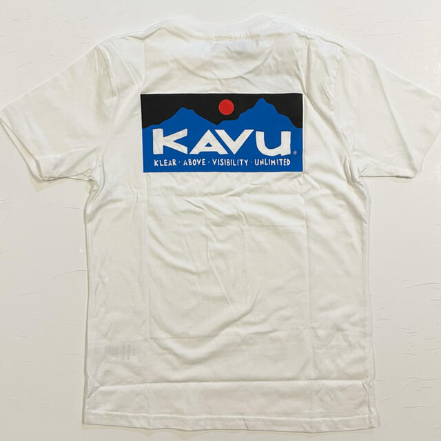 KAVU(カブー)のKAVU 日本未発売　バックロゴTシャツ　　メンズSサイズ メンズのトップス(Tシャツ/カットソー(半袖/袖なし))の商品写真