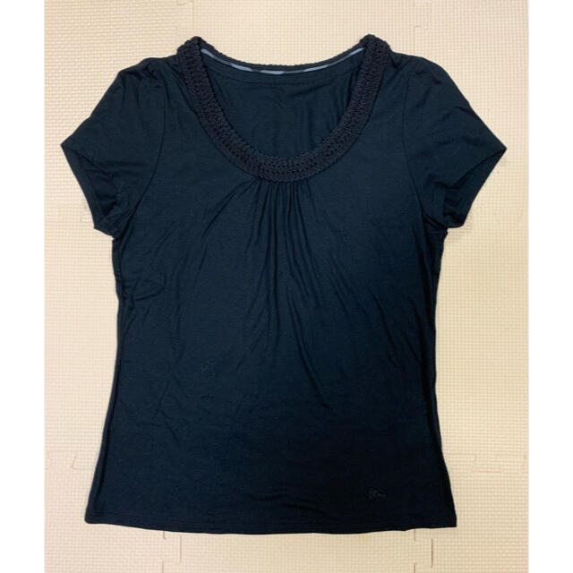 BURBERRY(バーバリー)のバーバリー　Tシャツ　ブラック レディースのトップス(Tシャツ(半袖/袖なし))の商品写真