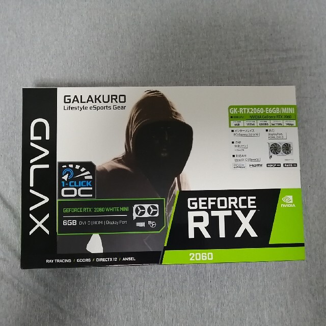 スマホ/家電/カメラ玄人志向 GK-RTX2060-E6GB/MINI