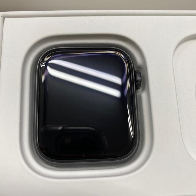Apple Watch(アップルウォッチ)のアップルウォッチ シリーズ5 44mm スペースグレイ GPS メンズの時計(腕時計(デジタル))の商品写真