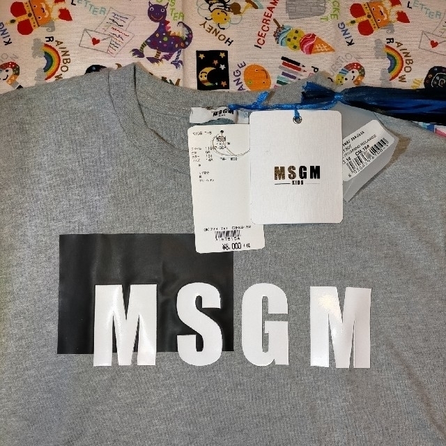 MSGM(エムエスジイエム)の【新品未使用】MSGM  キッズ  長袖Tシャツ  150 キッズ/ベビー/マタニティのキッズ服男の子用(90cm~)(Tシャツ/カットソー)の商品写真