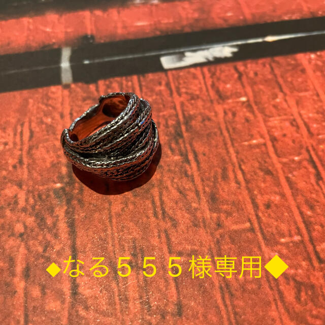 Chrome Hearts(クロムハーツ)のなる555様専用◆Rusty Thought◆COILED RING メンズのアクセサリー(リング(指輪))の商品写真