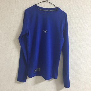 アンダーアーマー(UNDER ARMOUR)のアンダーシャツ  ブルー(ウェア)