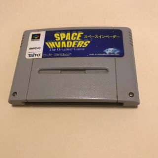 タイトー(TAITO)のスーパーファミコン　スペースインベーダー　タイトー(家庭用ゲームソフト)