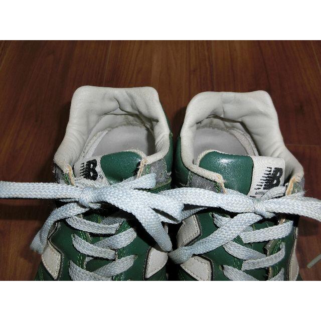 New Balance(ニューバランス)のニューバランス　576　グリーン　MADE　IN　USA　6　24.0 メンズの靴/シューズ(スニーカー)の商品写真