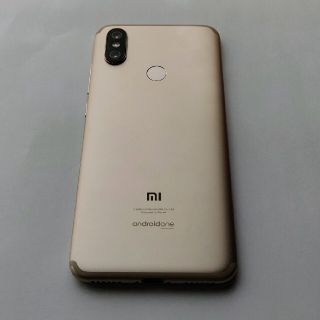 アンドロイド(ANDROID)の【購入専門アカウント様専用】Xiaomi Mi A2 4GB/64GB ゴールド(スマートフォン本体)