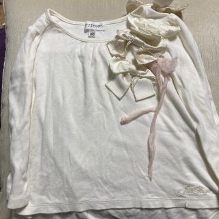 ジルスチュアートニューヨーク(JILLSTUART NEWYORK)のジルスチュアート　リボン　トップス(Tシャツ/カットソー)