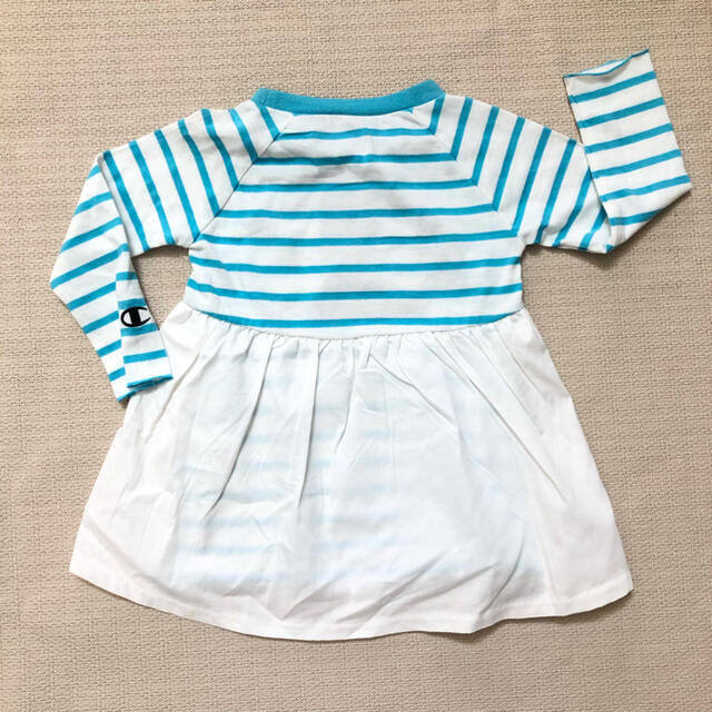 Champion(チャンピオン)のチャンピオン　ワンピース　90cm 新品 キッズ/ベビー/マタニティのキッズ服女の子用(90cm~)(ワンピース)の商品写真