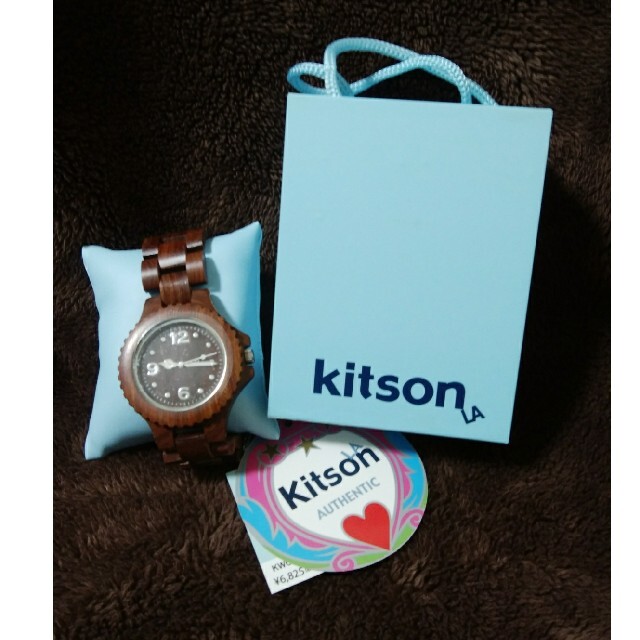 Kitson キットソン　木製腕時計