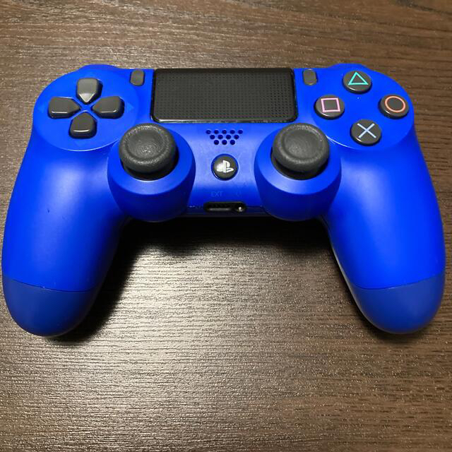 PlayStation4(プレイステーション4)の【ジャンク品】DUALSHOCK4 PS4 純正コントローラー 青 エンタメ/ホビーのゲームソフト/ゲーム機本体(その他)の商品写真