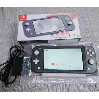 ニンテンドースイッチ(Nintendo Switch)のNINTENDO SWITCH LITE グレー(携帯用ゲーム機本体)