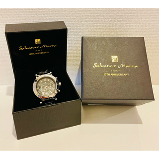 サルバトーレマーラ(Salvatore Marra)のメンズ 男性 腕時計 クロノグラフ サルバトーレマーラ ビジネスウォッチ(腕時計(アナログ))